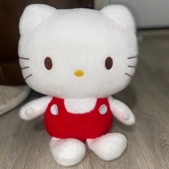 Hello Kitty stuffed animals Purple white multi colored and small Backpack lot - Picture 8 of 14